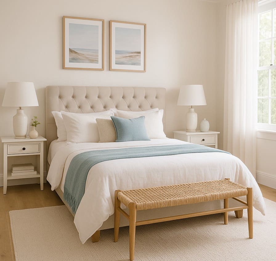 Hamptons Style Bedroom Ideas