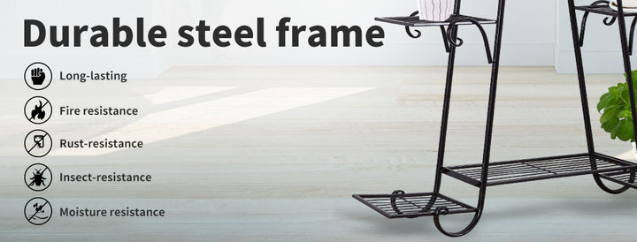 Outdoor Indoor Metal Plant Stand