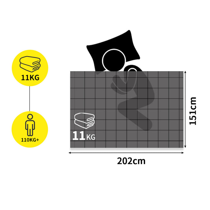 DreamZ Weighted Blanket Heavy Gravity Double 11KGS.