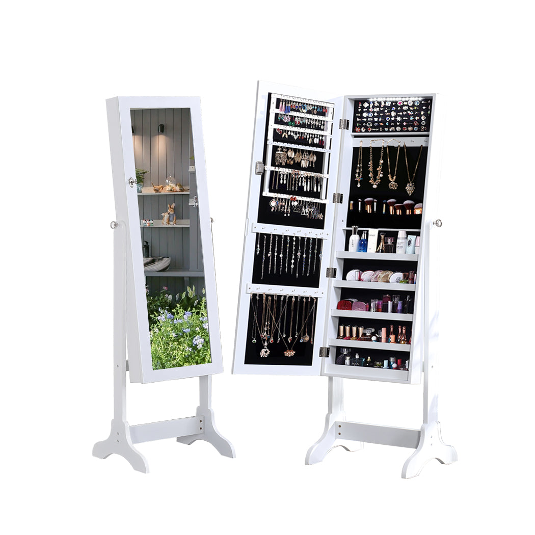 Mirrored Jewellery Holder Dressing.