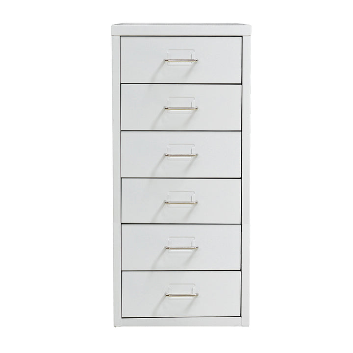 Levede 6 Drawer Office Cabinet Drawers White.