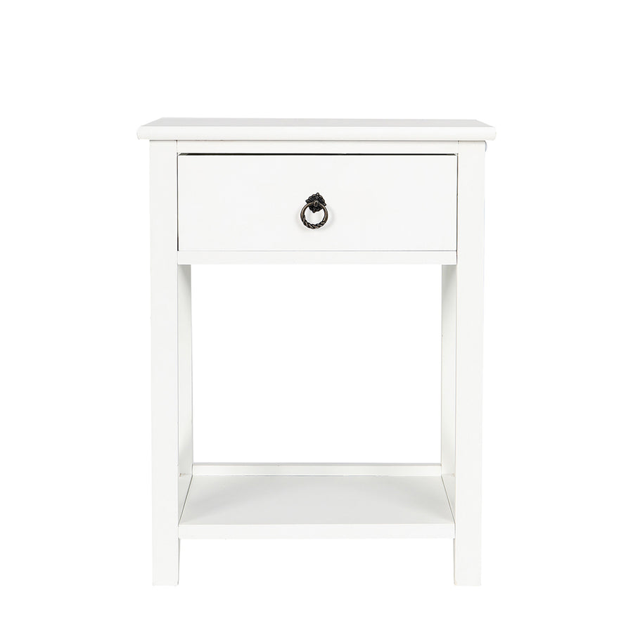 Levede 1x Bedside Tables Drawers Side.