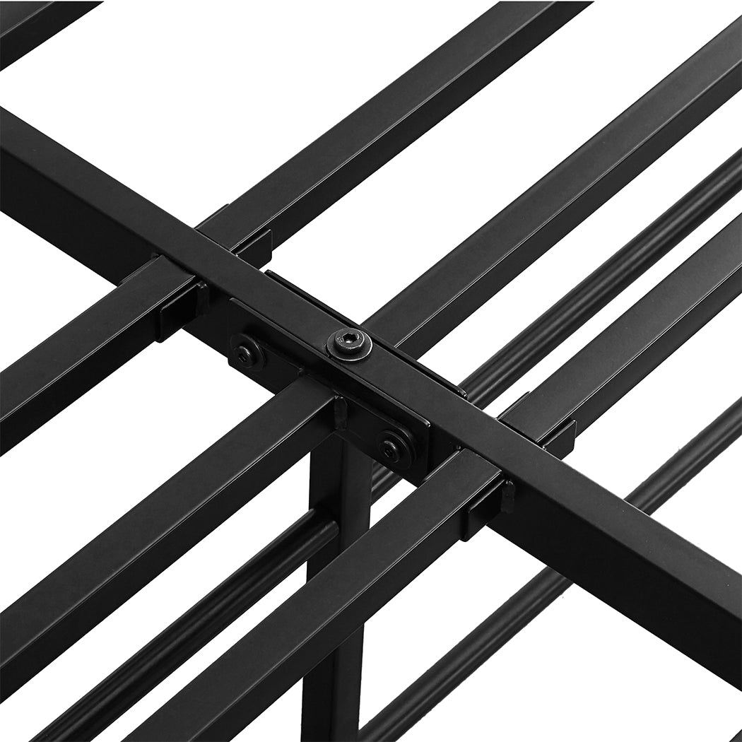 Levede Metal Bed Frame Heavy Duty Storage Space.