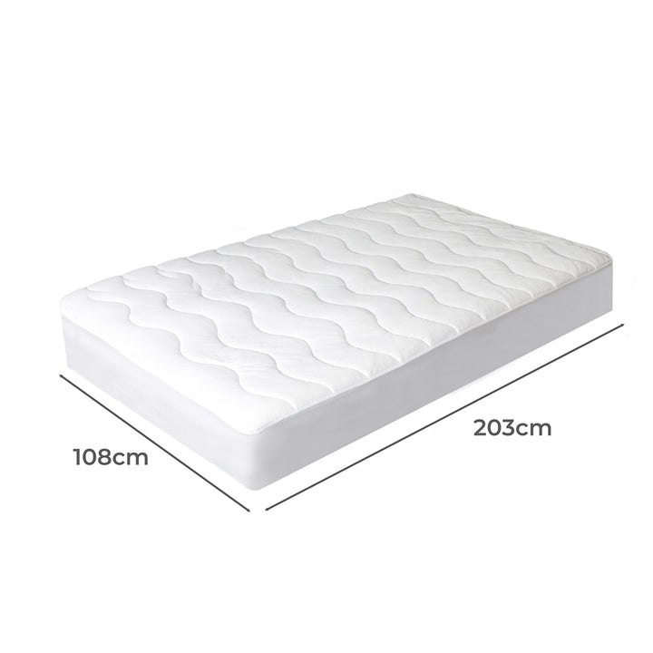 Dreamz Cool Mattress Topper Protector King Single.
