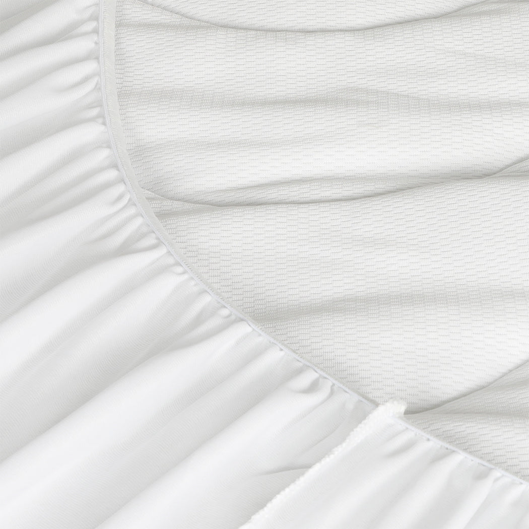 Dreamz Cool Mattress Topper Protector Double.