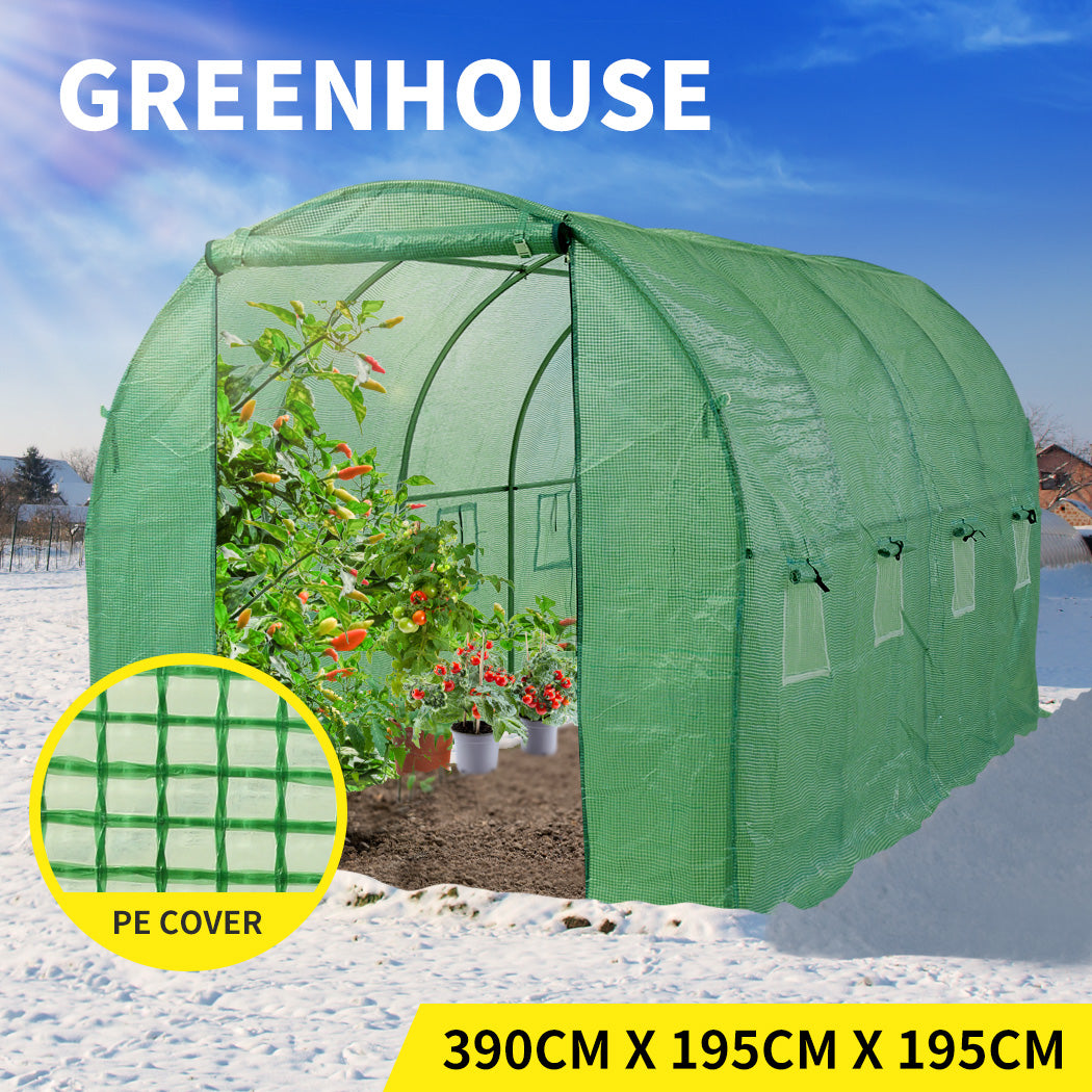 Greenhouse Plastic Film Shed Walk in.