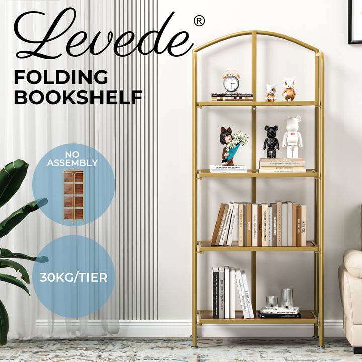 Display Shelf Bookshelf Foldable.