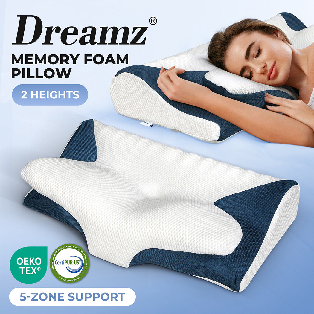 Memory Foam Cervical Support Pillow.