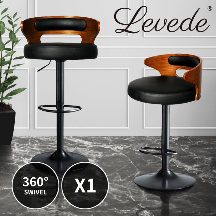 1x Kitchen Bar Stools Gas Lift - 4 Colour Available