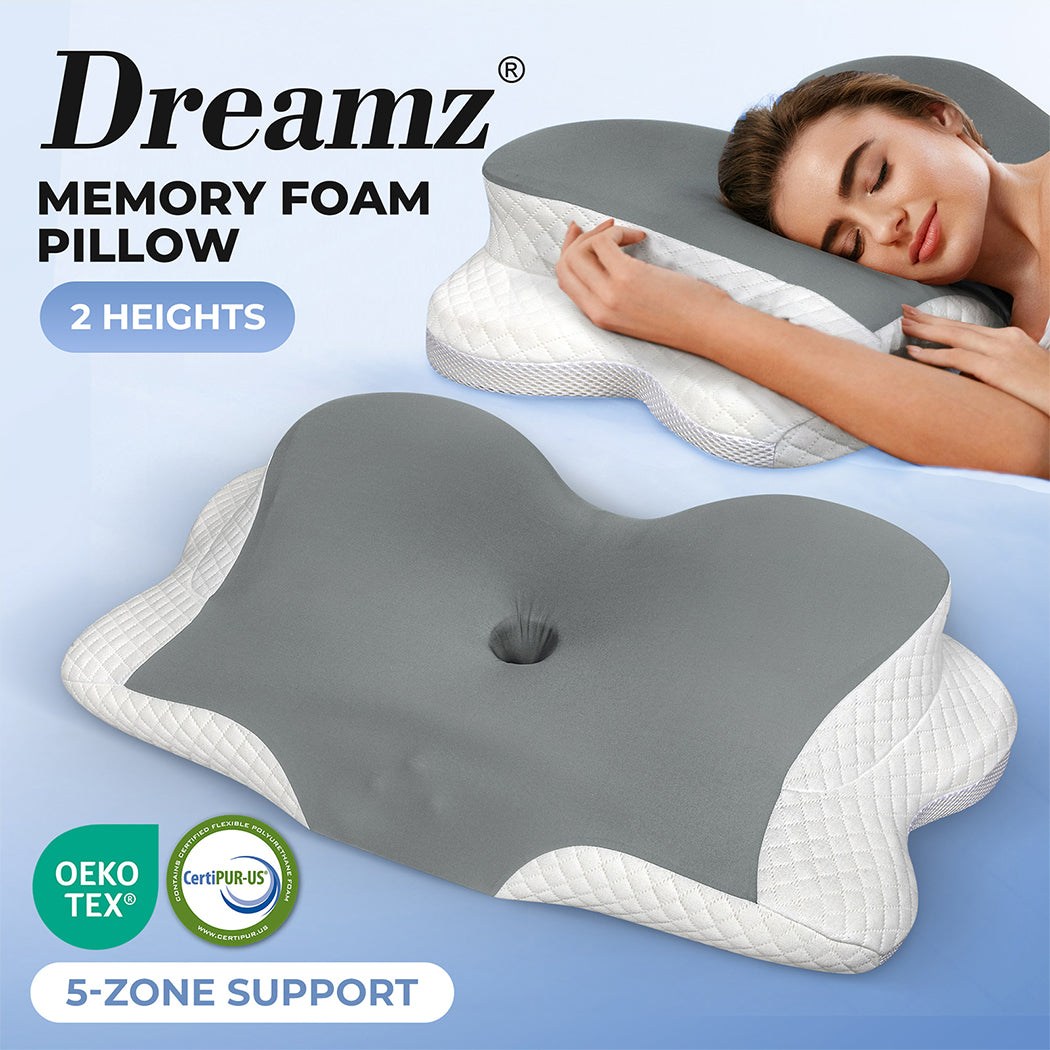 Memory Foam Cervical Support Pillow.