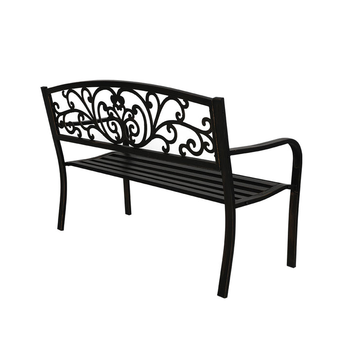 Levede Garden Bench Seat Outdoor Furniture Bronze.