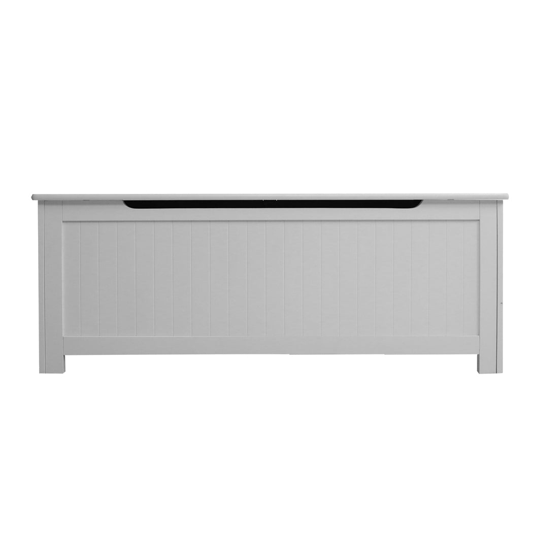 Storage Bench White And Grey Toy Storage Kids Toy Box Storage