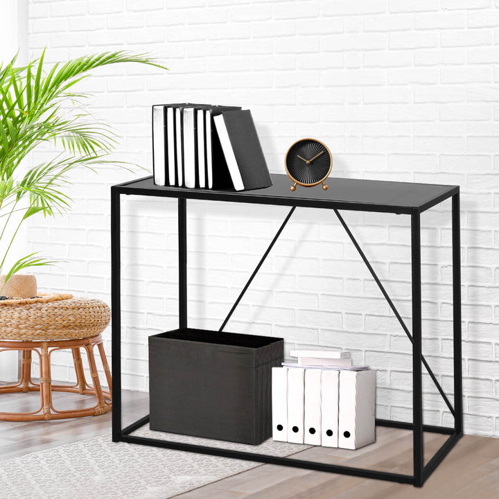 2-Tier Console Table Office Furniture.