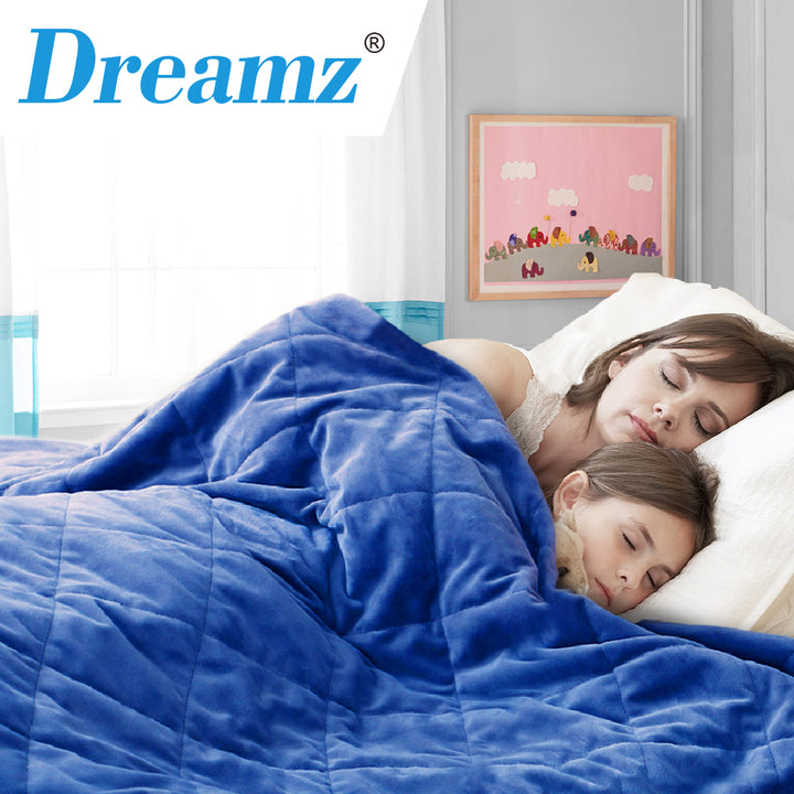 DreamZ Weighted Blanket Adults Anti Blue 7KGS.