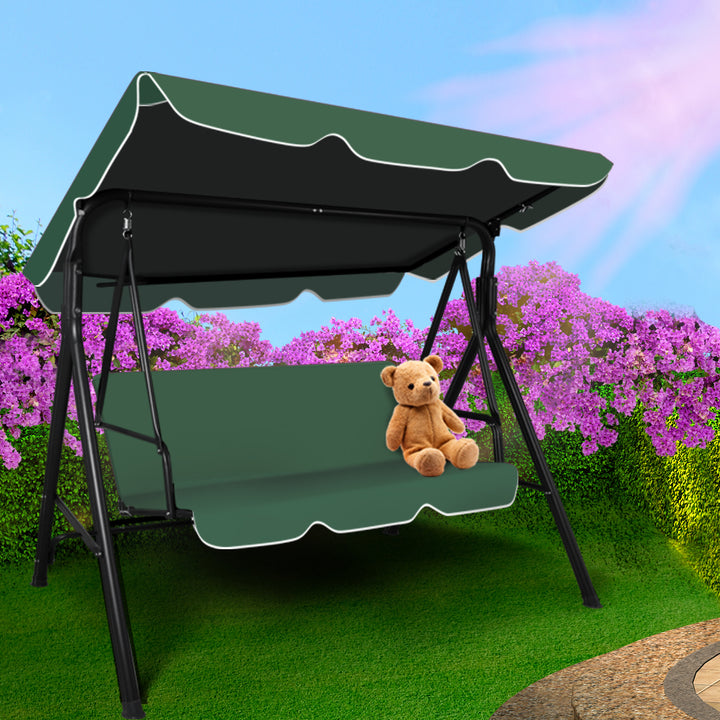 Levede Swing Chair Hammock Outdoor Furniture Green.