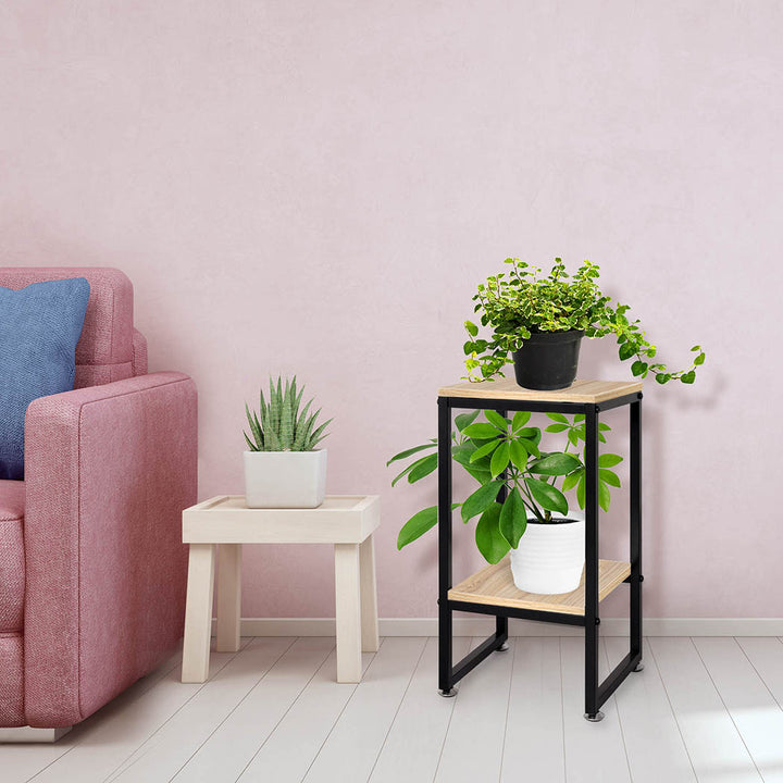 Levede Plant Stand Garden Home Decor Natural Small.