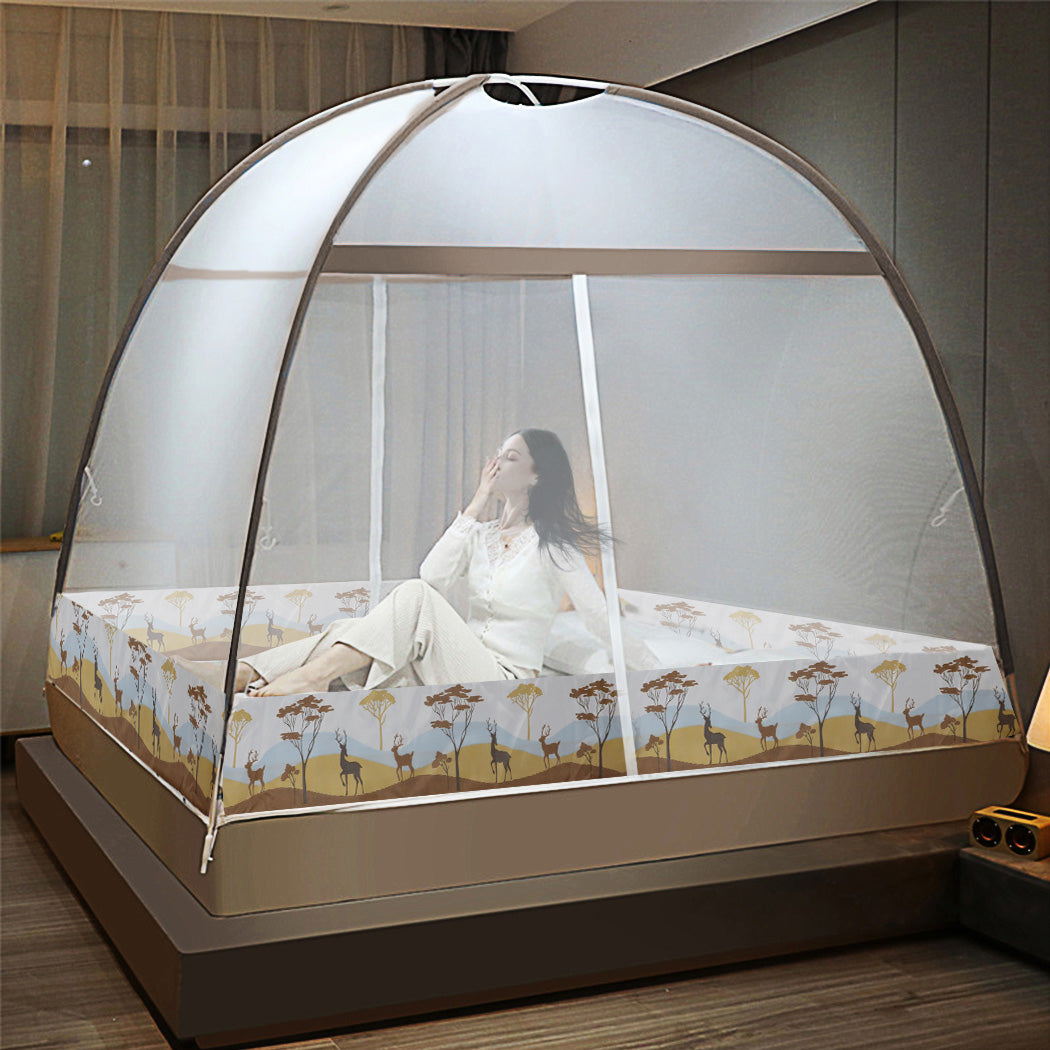 Dreamz Mosquito Bed Nets Foldable Canopy King.