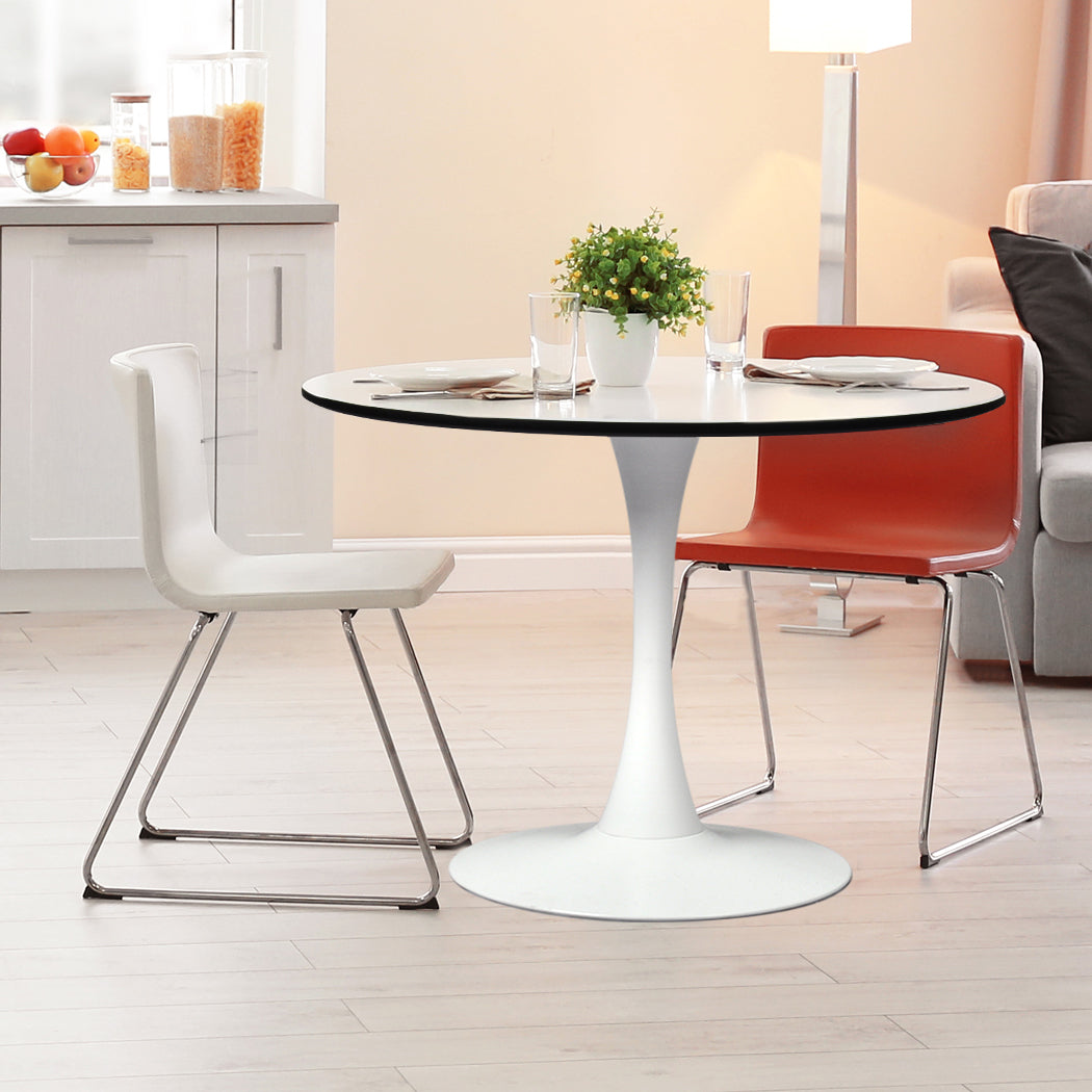 Levede Dining Table Kitchen 4 Person White.