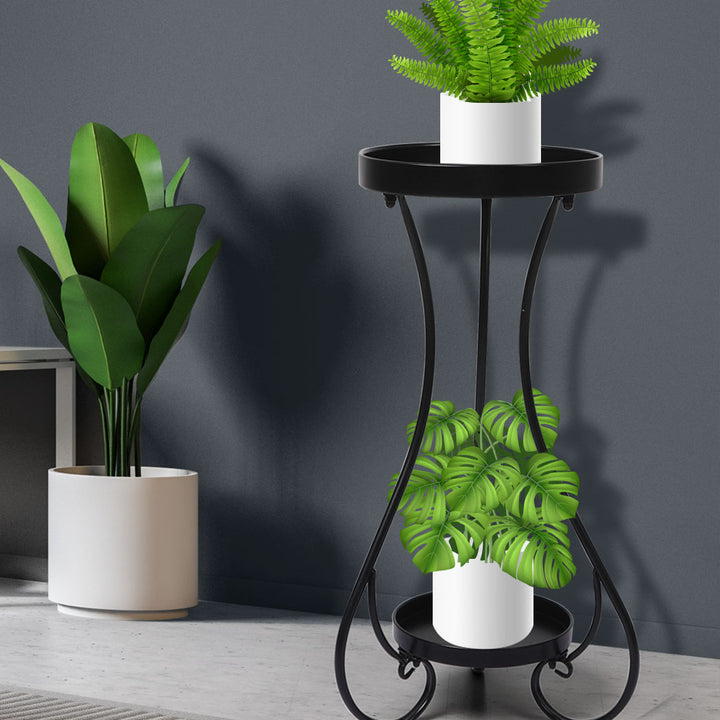 Levede Plant Stand 2 Tiers Outdoor Indoor Large.