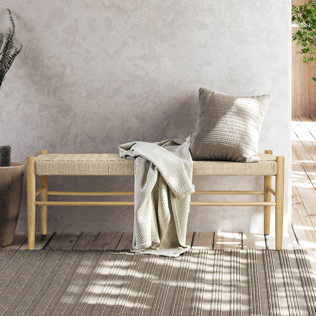 Kraft Rope Bench Seat.