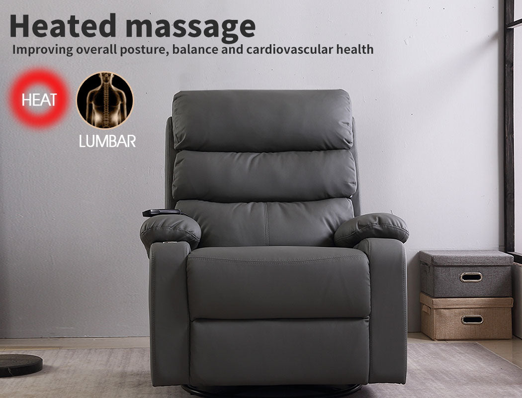 Massage Chair Recliner 360 Swivel - Comfortable and Stylish Seating Option