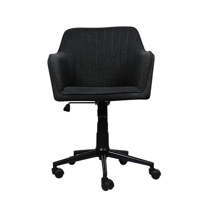 Levede Office Chair Fabric Computer Black.