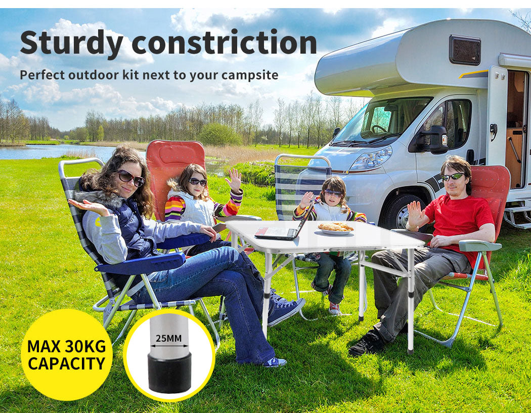 Camping Table Folding Aluminium.