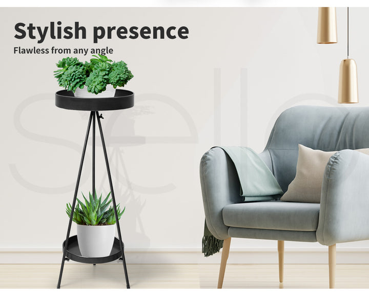 Plant Stand 2 Tiers Outdoor Indoor Large.