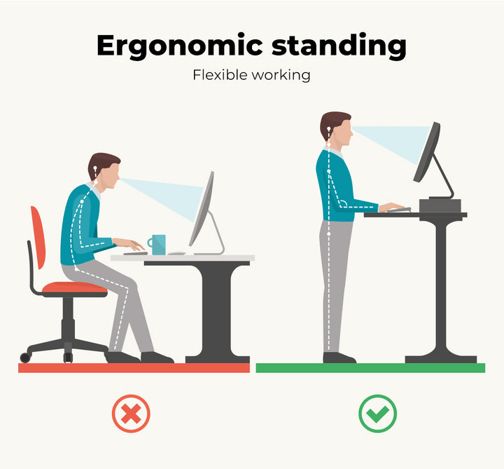 Motorised Standing Desk Adjustable 140cm