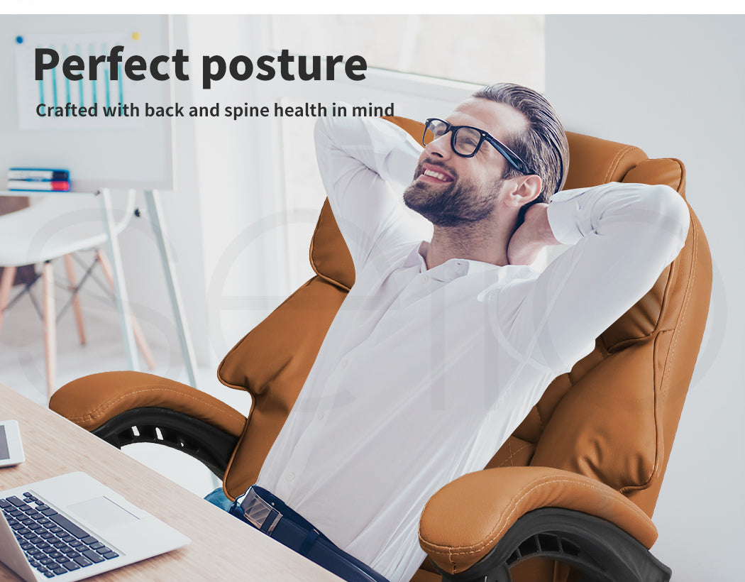 Gaming Chair Office Computer with Footrest with Footrest