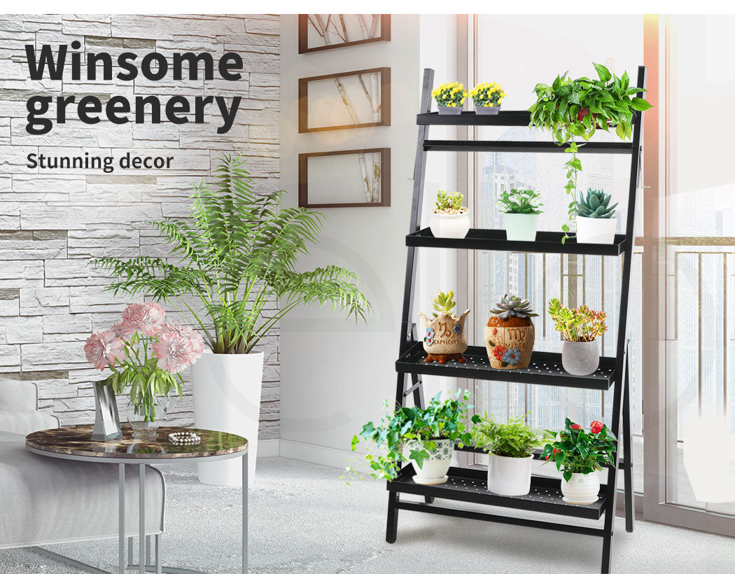 4-Tier Plant Stand Outdoor Indoor.