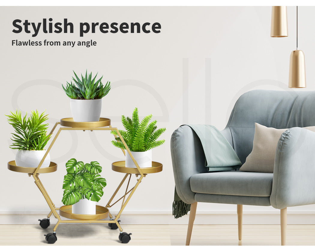 Plant Stand Garden Outdoor Indoor.