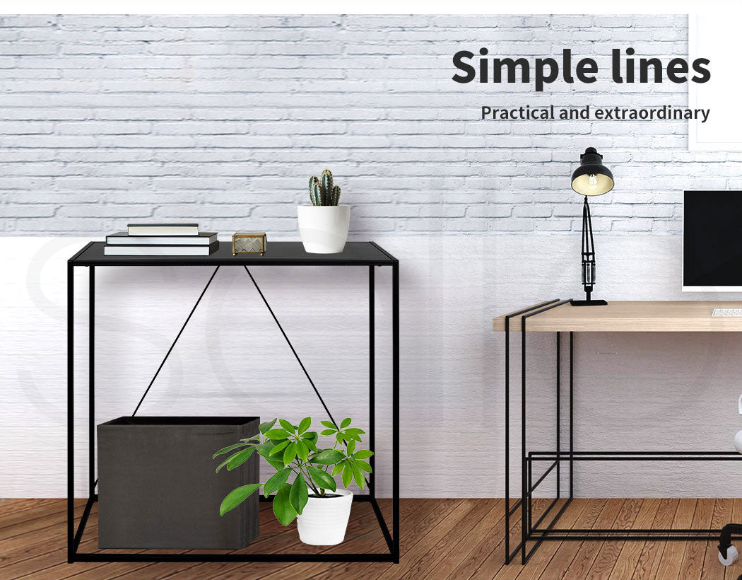 2-Tier Console Table Office Furniture.