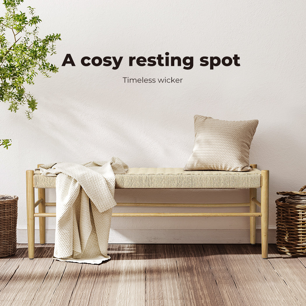 Kraft Rope Bench Seat.