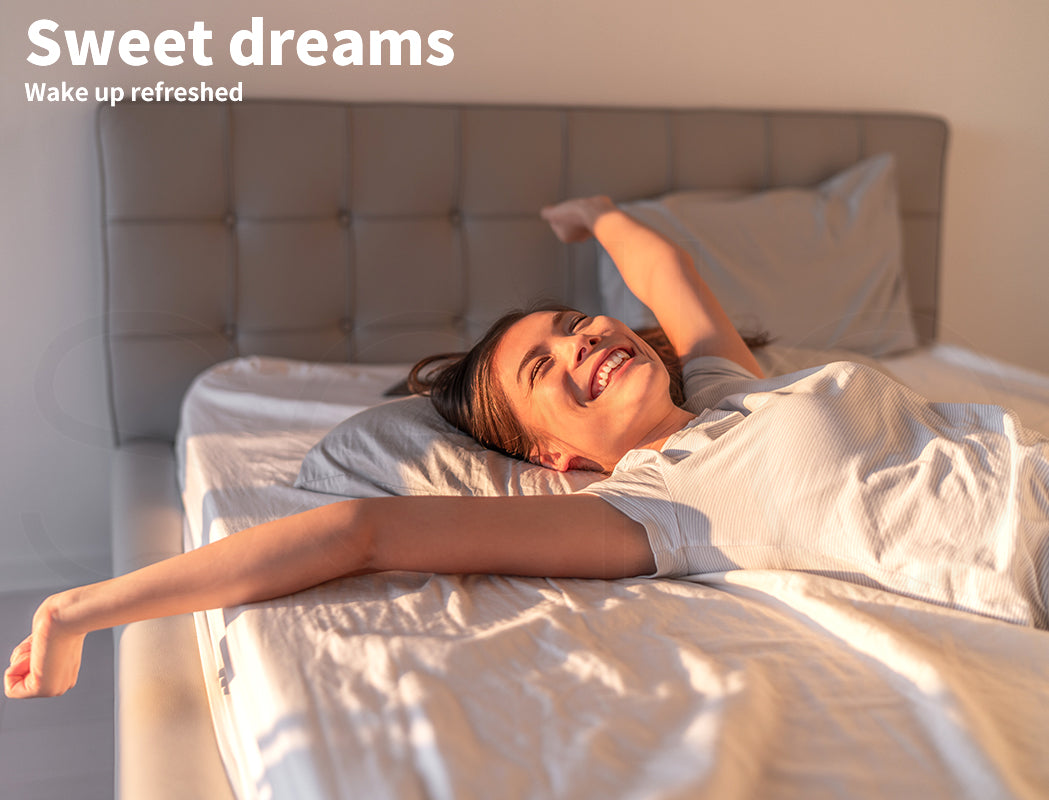 Bedding Mattress Spring Premium Bed Top Foam Medium Firm 30CM.