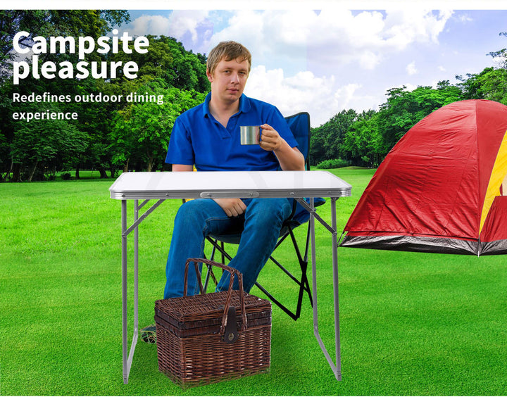 Folding Camping Table Aluminium.