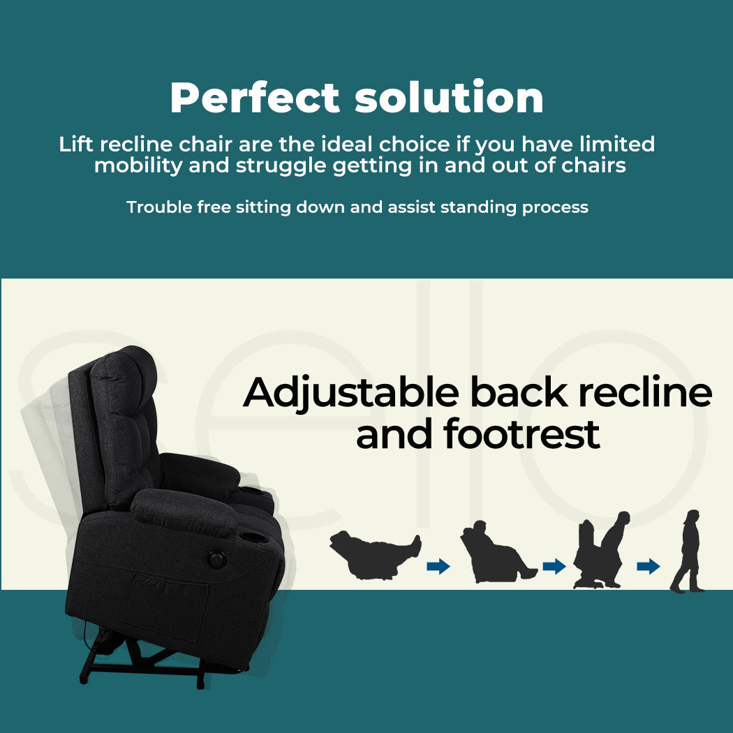 Recliner Chair Electric Lift.