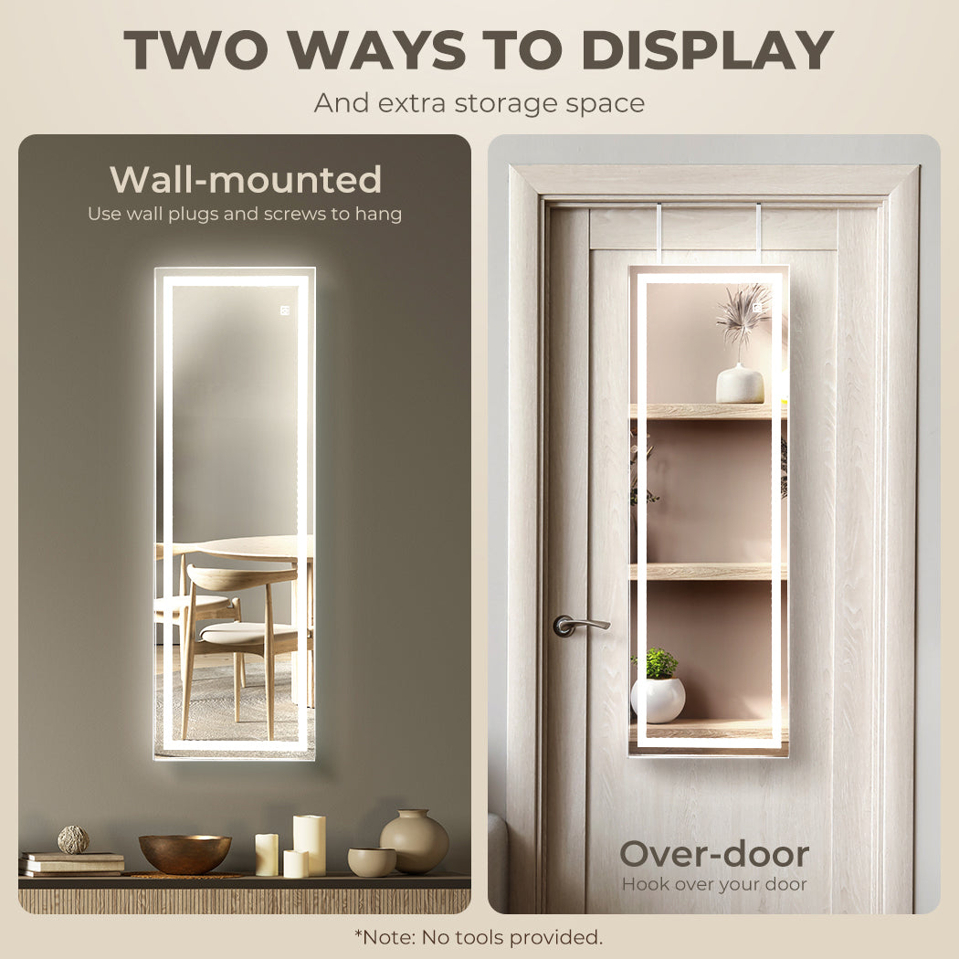 Mirror Jewellery Cabinet Touch.