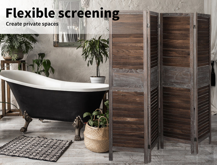 4-6 Panel Folding Room Divider Partition.