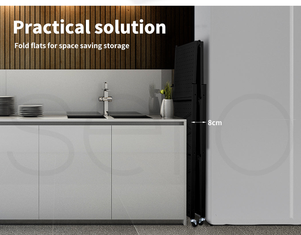 Foldable Storage Shelf Display - 3, 4, & 5 Tiers.