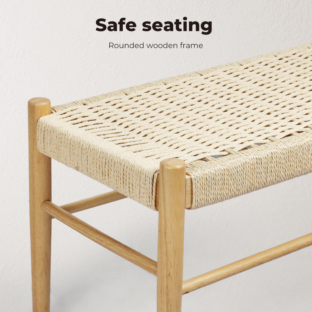 Kraft Rope Bench Seat.