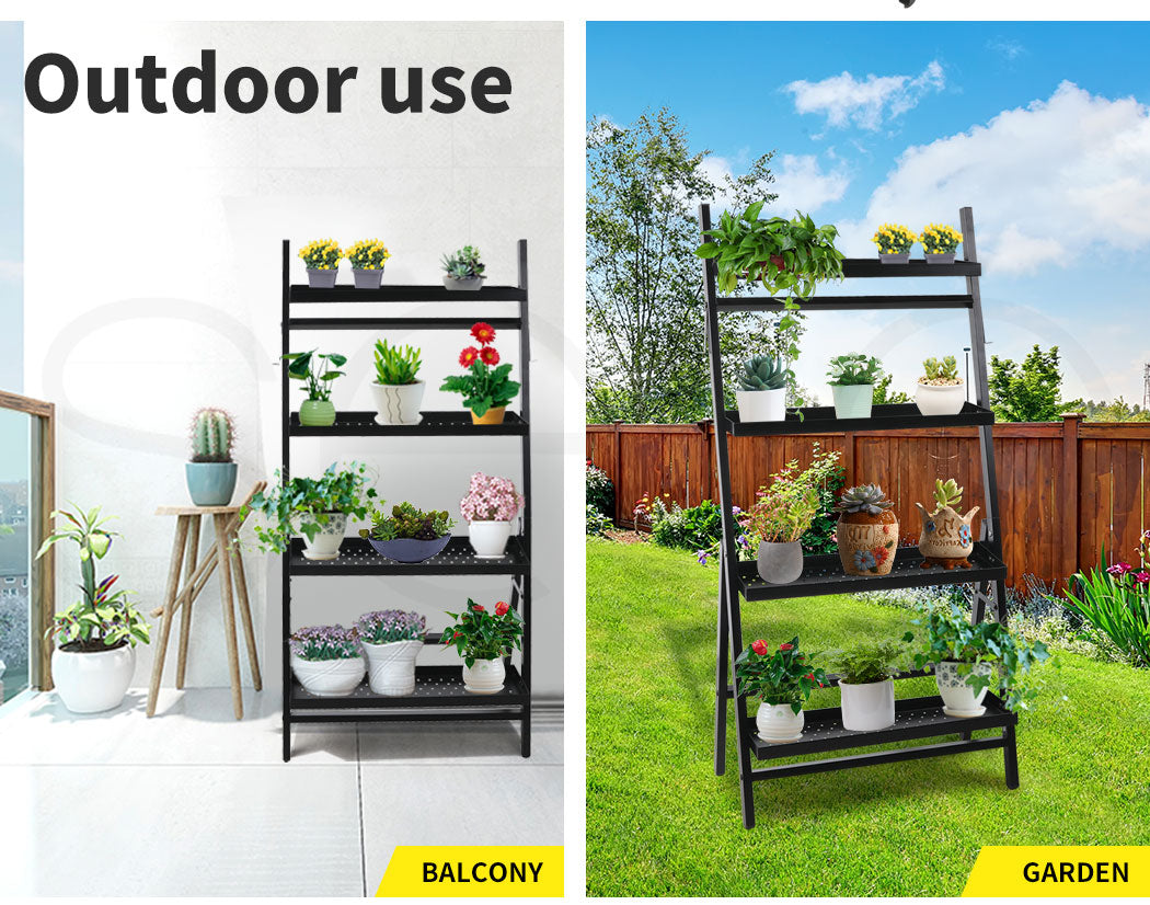 4-Tier Plant Stand Outdoor Indoor.