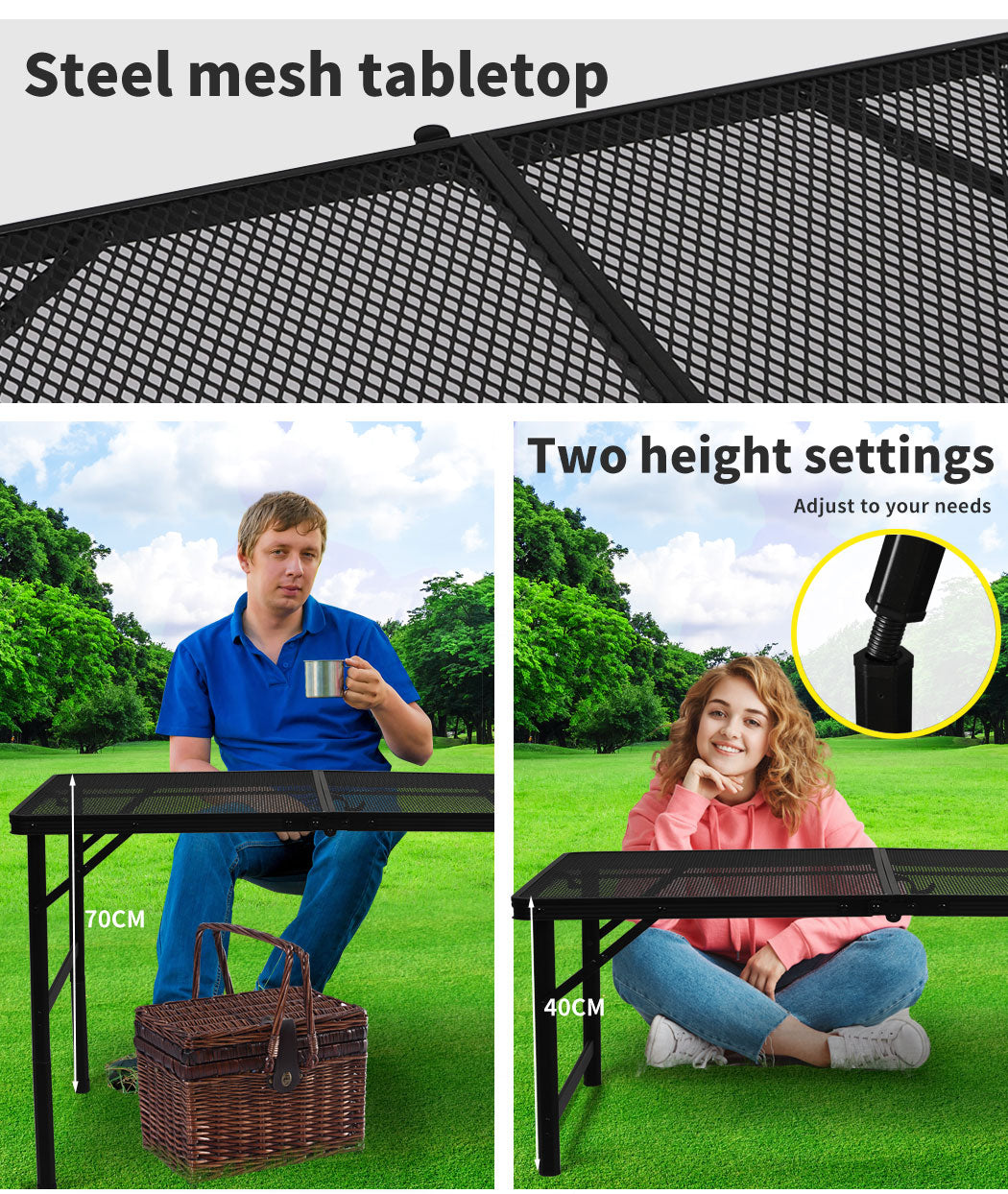 Grill Table BBQ Camping Tables.