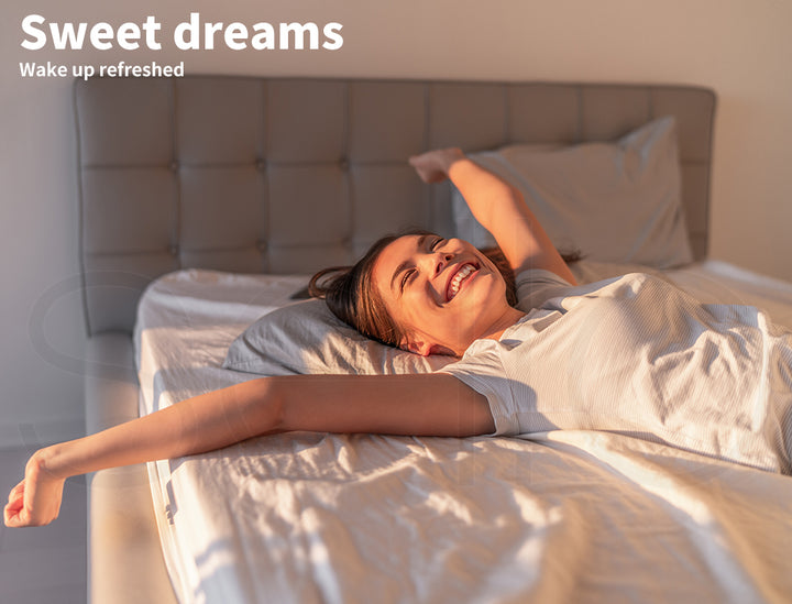 Bedding Mattress Spring Double Size Premium Bed Top Foam Medium Firm 32CM.