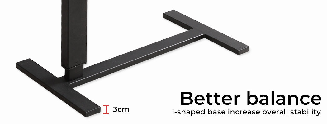 Mobile Standing Desk Foldable Brown Fold.