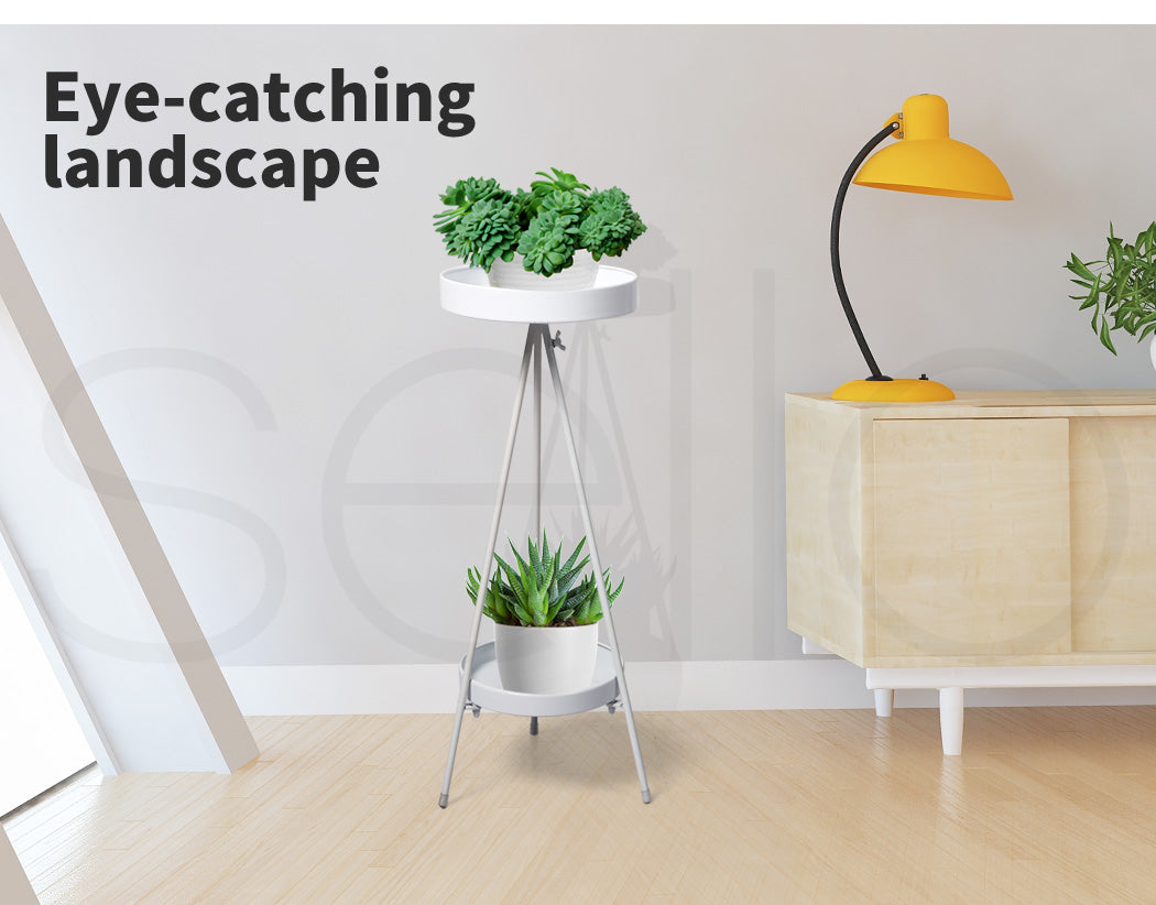 Plant Stand 2 Tiers Outdoor Indoor Large