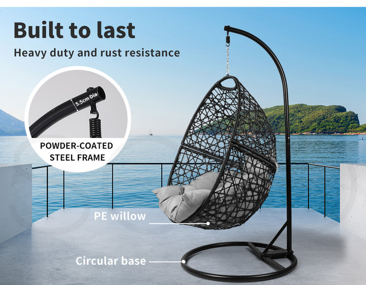 Hanging Swing Egg Chair Outdoor.