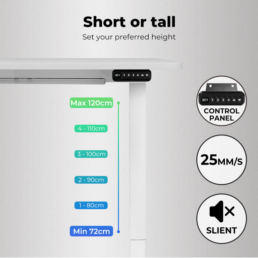 Motorised Standing Desk Adjustable 140cm
