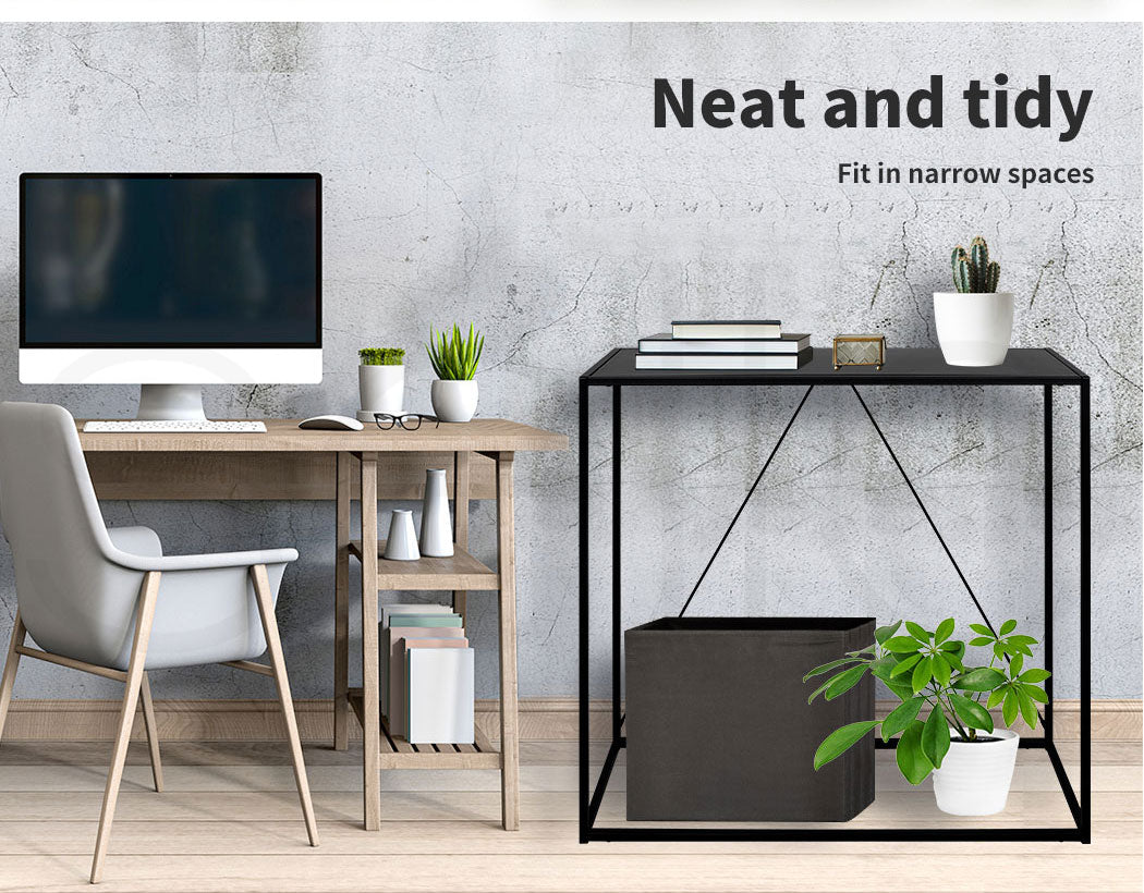 2-Tier Console Table Office Furniture.