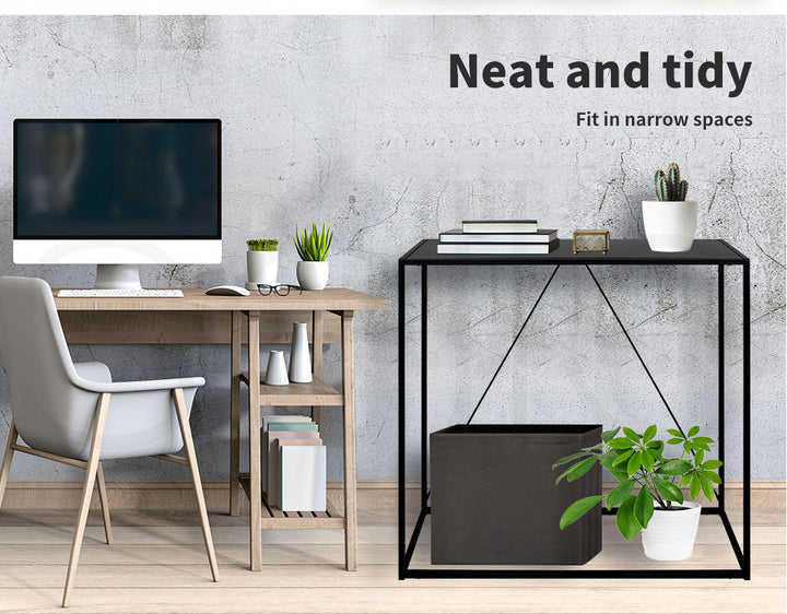 2-Tier Console Table Office Furniture.